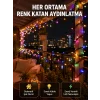5 Metre Şeffaf Kablo LED Peri Işığı 50 Ampullü Dekoratif Led Yeni Nesil