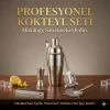 5 Parça Kokteyl Hazırlama Seti 550 Ml