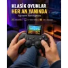 500 Dahili Oyunlu Taşınabilir Retro El Konsolu-2.4 inç Renkli Ekranlı