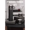 500 ml Kapasiteli Taşınabilir Basınçlı Termos Seti Günlük Kullanım için İdeal