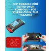 500 Retro Oyunlu Taşınabilir El Konsolu – X7M Modeli