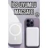 5000 Mah İOS Uyumlu Magsafe Kablosuz Şarj Hızlı Şarj Desteği