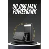 50.000 Mah Led Dijital Göstergeli USB Çıkışı Powerbank