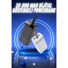 50.000 Mah Powerbank Turbo Hızlı Led Göstergeli Android İOS Uyumlu Taşınabilir Askılı