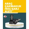 55W Hızlı Şarj Araç Çakmaklık Adaptörü QC 3.0 PD