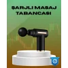 6 Kademeli Kas Masaj Tabancası 4 Başlıklı Güçlü Sessiz Sporcu Masaj Cihazı Şarjlı