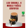 6 Litre Büyük Kapasiteli Dokunmatik Airfryer 2400W Yağsız Fritöz