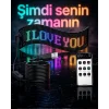 60 cm LED Matrix Panel 16x96 Piksel Bluetooth Kontrollü RGB Kayan Yazı Ekranı
