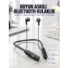 60 Saat Kablolu Boyun Askılı Dijital Göstergeli Bluetooth Kulaklığı Yeni Nesil