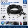 shopwave 5 metre USB-A → USB Type-C uzatma/bağlantı kablosu