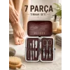 7 Parça Çelik Manikür Pedikür Seti