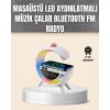 7 Ses Efektli RGB Işıklı FM Destekli Kablosuz Şarjlı Bluetooth Hoparlör