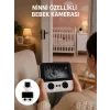 720P Bebek Kamerası Uzaktan Kontrollü Gece Görüşlü Monitör