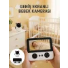 720P HD Gece Görüşlü Kablosuz Bebek Kamerası İki Yönlü Sesli Yeni Nesil
