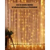 8 Fonksiyonlu Uzaktan Kumandalı Günışığı Perde Peri Led Dekoratif Işık