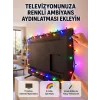 8 Modlu LED Işık Zinciri İç Mekan Dekoratif Aydınlatma Yeni Nesil