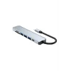 8 Portlu Macbook Çevirici Type C Hub  SD TF USB Çoğaltıcı Ethernet