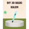 ABS ve PLA Filament Destekli 3D Yazıcı Kalem