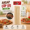 AHŞAP ÇÖP ŞİŞ 35CM 46PCS (5047)