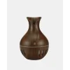 Ahşap Desenli 130 ml Aromaterapi Difüzör Sessiz ve USB Bağlantılı