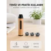 Ahşap Görünümlü Mini Küllük Taşınabilir Kompakt Tasarım 3 Farklı Uç Seçeneği