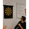 Aile ve Arkadaş Oyunları İçin Manyetik Dart Tahtası 6 Ok Dahil