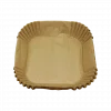 AİR FRYER 50 PARÇA  KARE - 16X4.5CM KAĞIT PİŞİRME KALIBI (5047)