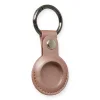 Airtag Anahtarlık Deri Kılıf - Rose Gold
