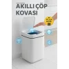 Akıllı Çöp Kovası, Büyük Boy 20 Litre, Uv Işık Ve Sensörlü, Haraket Algılayan, Sessiz Kapak