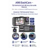 Akıllı Full Hd 3 Kameralı Araç İçi Güvenlik Kamerası Ön-arka-iç Kayıt, Park Modu