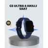 Akıllı Saat 360 mAh Çoklu Spor Modlu Lacivert Siyah Kordon