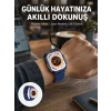Akıllı Saat 360 mAh Çoklu Spor Modlu Lacivert Siyah Kordon Yeni Nesil