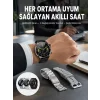 Akıllı Saat Adımsayar Nabız Ölçer Titreşim Özellikli Çağrı Cevaplama Sosyal Medya Yeni Nesil