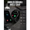 Akıllı Saat Amoled Ekran 3 Kordonlu NFC Ve GPS Uyumlu