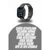 Akıllı Saat Arama Konuşma GPS ve NFC Özelliği 3 Kordonlu Amoled Ekran