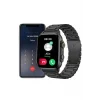 Akıllı Saat Arama Konuşma GPS ve NFC Özelliği 3 Kordonlu Amoled Ekran