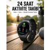 Akıllı Saat Bluetooth Bağlantılı Amoled Ekran Uyku ve Sağlık Takibi Yeni Nesil