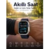 Akıllı Saat Bluetooth Bağlantılı NFC ve GPS Uyumlu Nabız Ölçer Sesli Görüşme Yeni Nesil