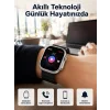 Akıllı Saat Kol Saati Android ve İOS Uyumlu Nabız Ölçer Sesli Asistan