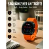 Akıllı Saat Müzik Dinleme Nabız Ölçer NFC ve GPS Uyumlu Sesli Asistan Yeni Nesil
