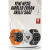 Akıllı Saat Müzik Dinleme Nabız Ölçer NFC ve GPS Uyumlu Sesli Asistan Yeni Nesil