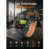 Akıllı Saat Nabız Ölçer Uyku Takibi Sesli Görüşme Bildirim Görme