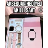 Akıllı Saat Sesli Görüşme Bildirim Görme Uyku ve Sağlık Takibi
