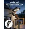 Akıllı Solar Güvenlik Kamerası 3 Lens Hareket Takip Özellikli Dış Ortam Kamera