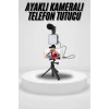 Akıllı Telefon Vlog Kiti Tripod Mini Mikrofonlu Telefon Tutucu