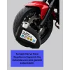 Alarm Disk Fren Kilidi Paslanmaz Çelik Motosiklet Scooter Bisiklet