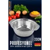 Alman Tip Kevgir - 304 Paslanmaz Çelik Profesyonel Süzgeç 23 Cm 721832