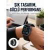 AMOLED Ekran 49mm Ultra Tasarım 3 Kordonlu Akıllı Saat Yeni Nesil