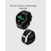AMOLED Ekranlı Smartwatch – 3 Kordonlu, Kalp Atış & Uyku Takipli Akıllı Saat