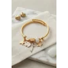 Anahtar ve Fil Model Beyaz Charmlı Bileklik